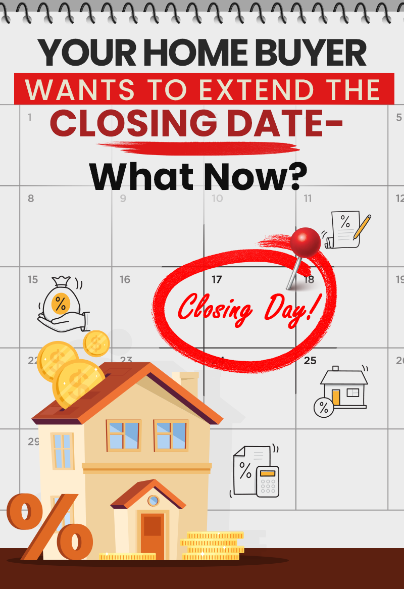 Your Home Buyer Wants To Extend The Closing Date—What Now? [PART 1]