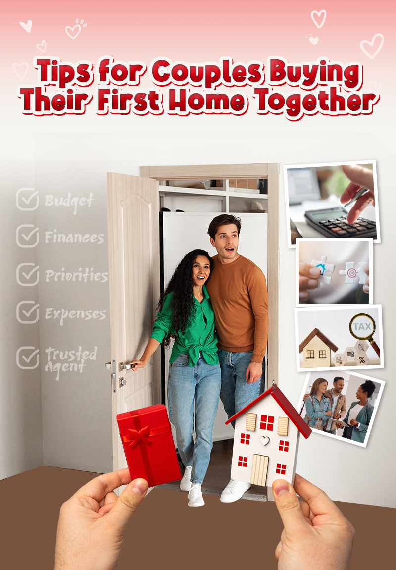 From Date Nights to Mortgage Payments: Tips for Couples Buying Their First Home Together