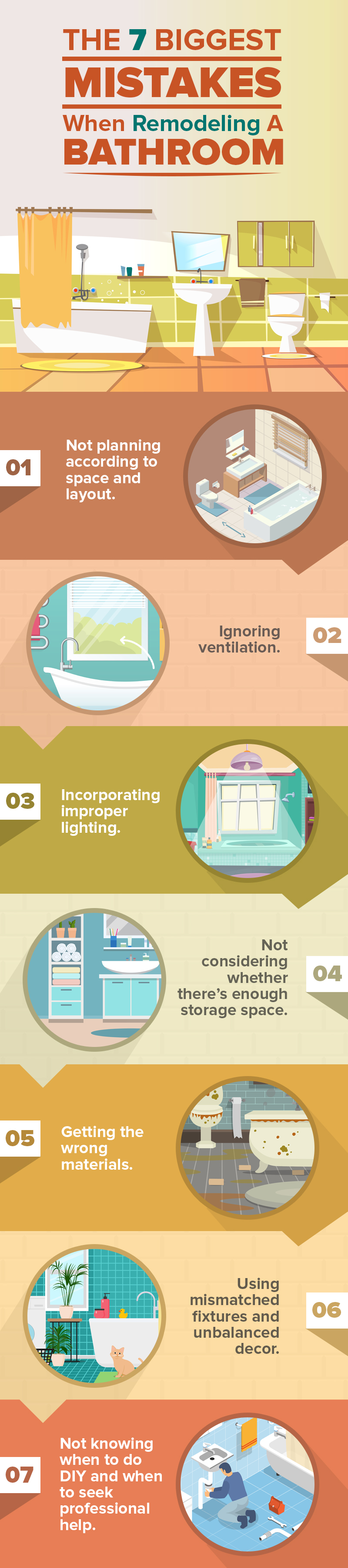 The 7 Worst Things To Do When Remodeling Your Bathroom